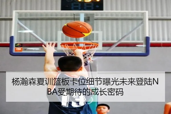 杨瀚森夏训篮板卡位细节曝光未来登陆NBA受期待的成长密码